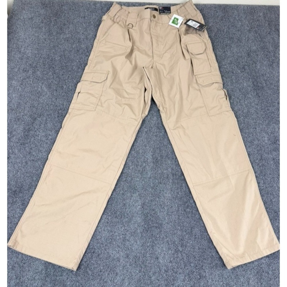 NWT 5.11 Tactical Taclite Pro 74273 Series Pants Khaki Straight Leg Size 34X32